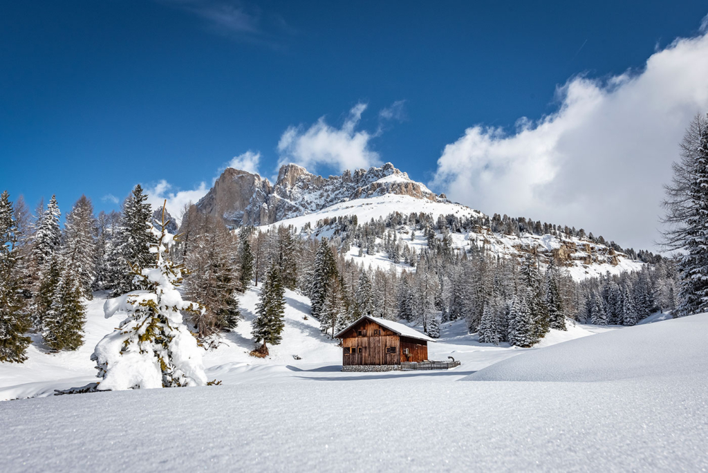 Winterurlaub Almhuette Similde