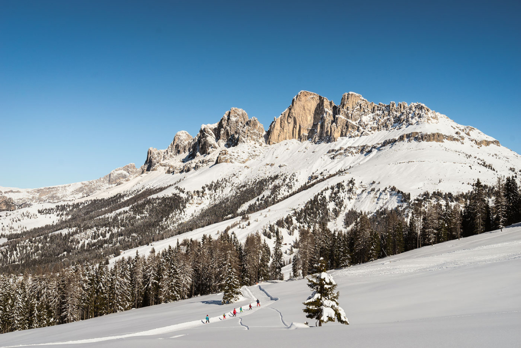 Winterurlaub Carezza Dolomiten